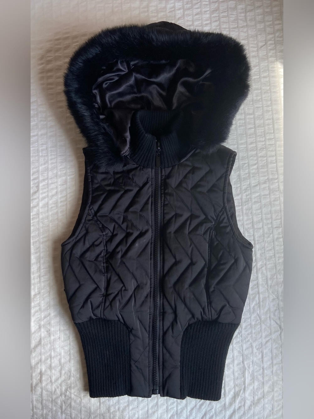 Vintage Bebe Sport down vest size S